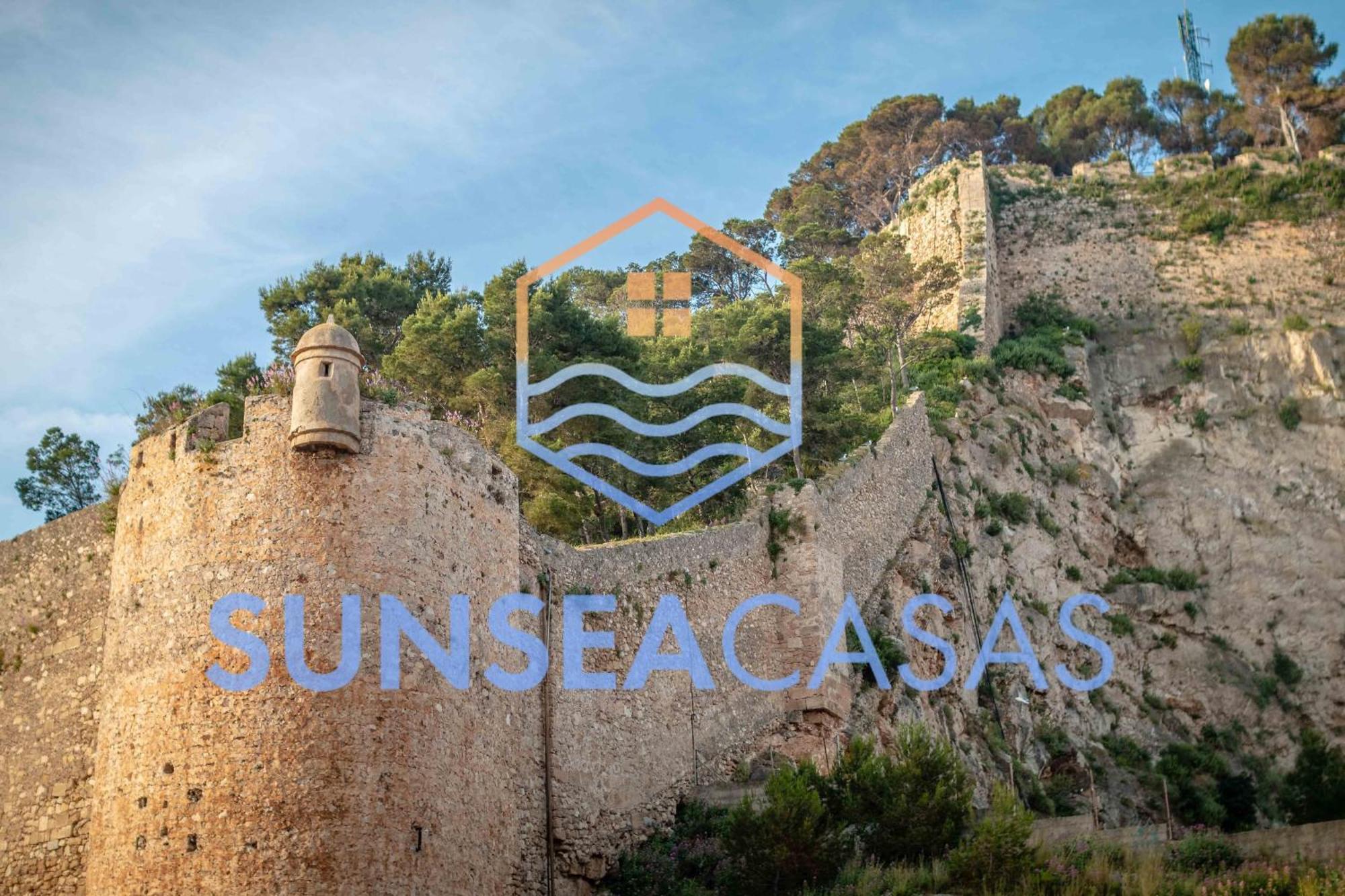 Brisa De Mar Vistas Al Castillo Denia Luaran gambar
